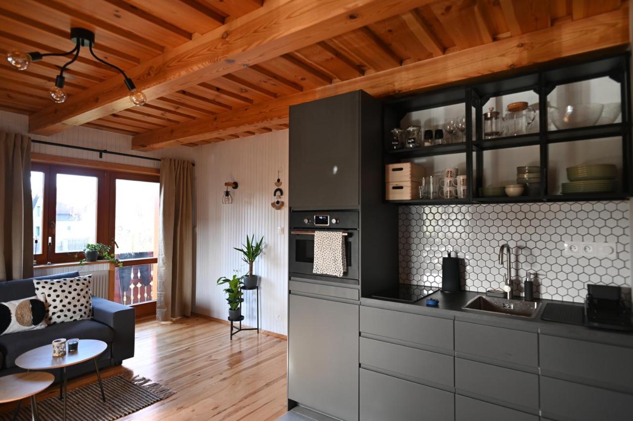 Apartman S Krbom Vedla Zubacky Tatranska Strba Buitenkant foto